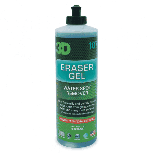 Eraser gel 3D car care – Water spot remover Non classé