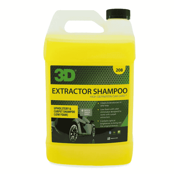 Extractor Shampoo 3D car care – Shampoing pour injecteur/extracteur Intérieur